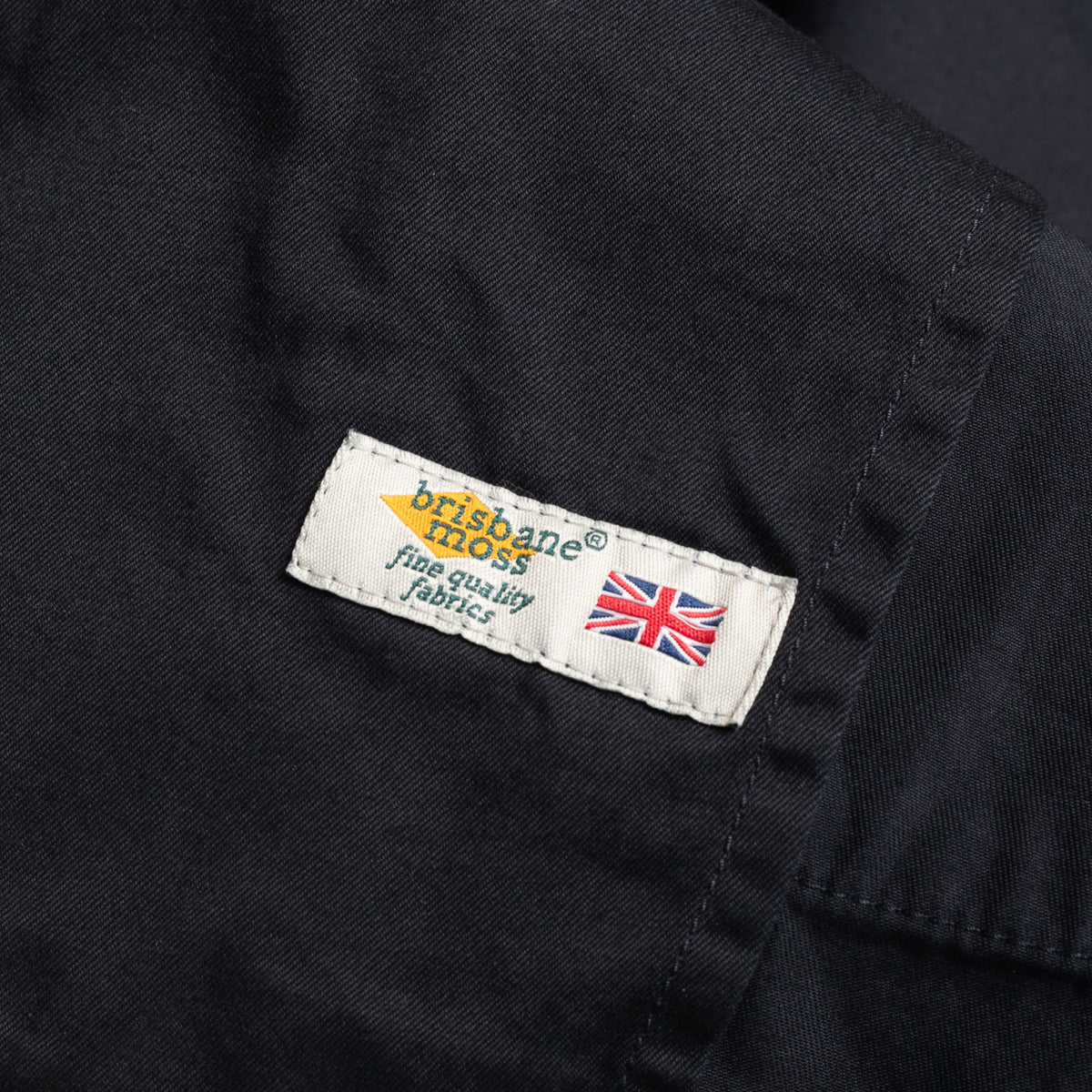 Navy Washed Cotton Barbon Jacket