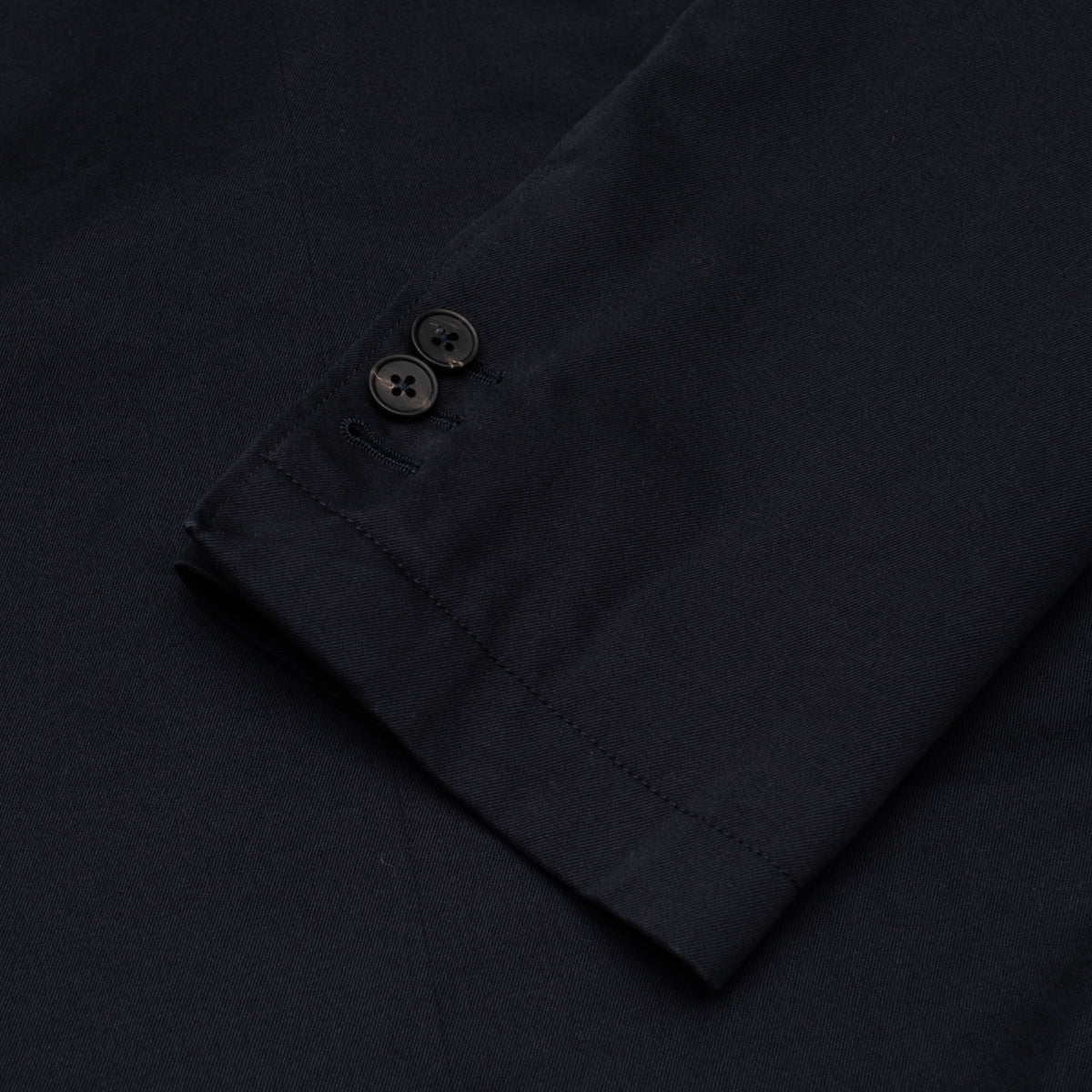 Navy Washed Cotton Barbon Jacket