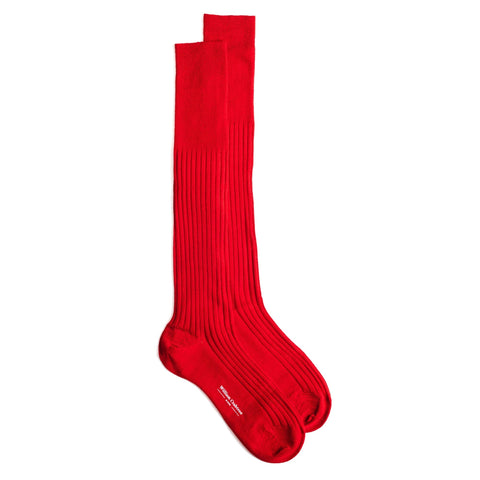 Scarlet Long Fine Wool Socks