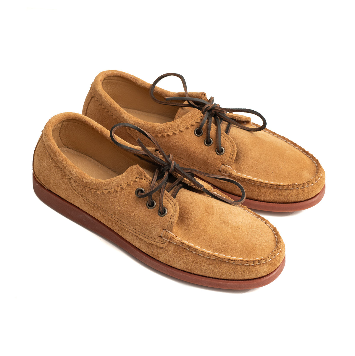 Quoddy Blucher | Toast Suede