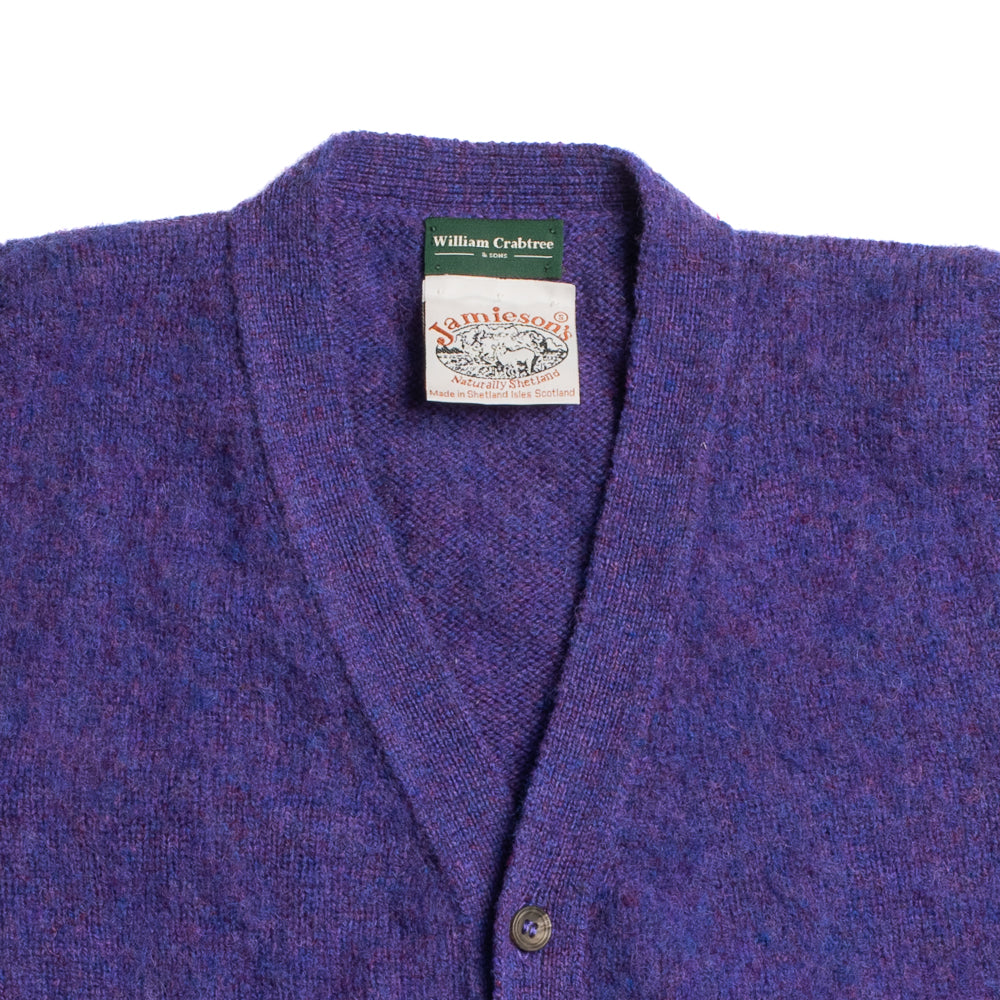 Heather Brushed Shetland Waistcoat