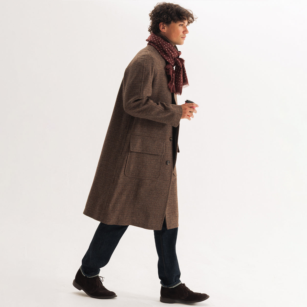 Russet Rossendale Raglan Coat