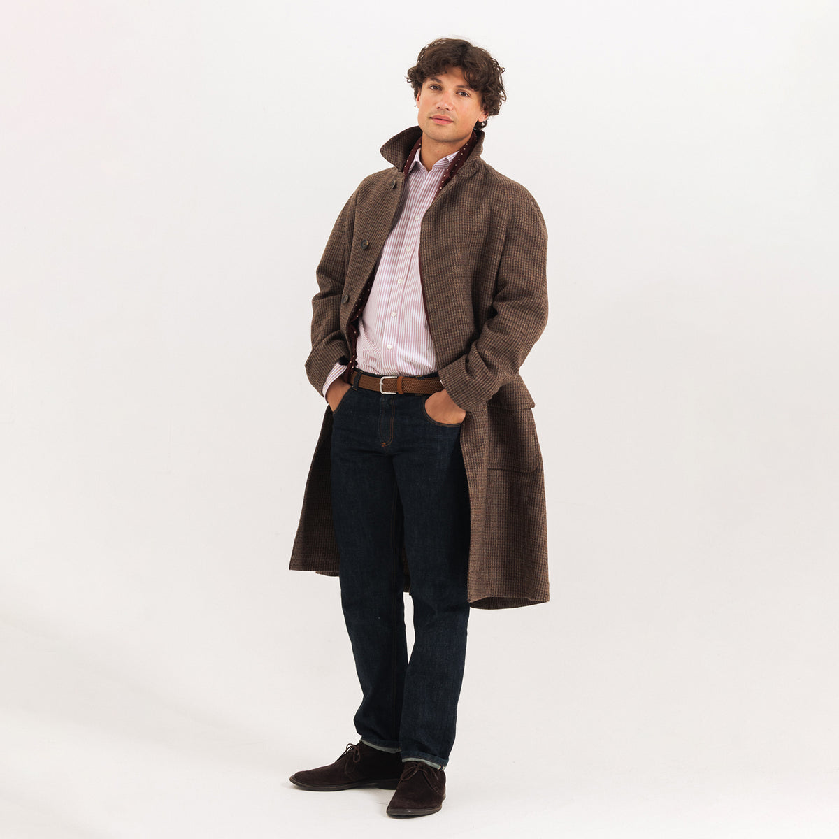 Russet Rossendale Raglan Coat