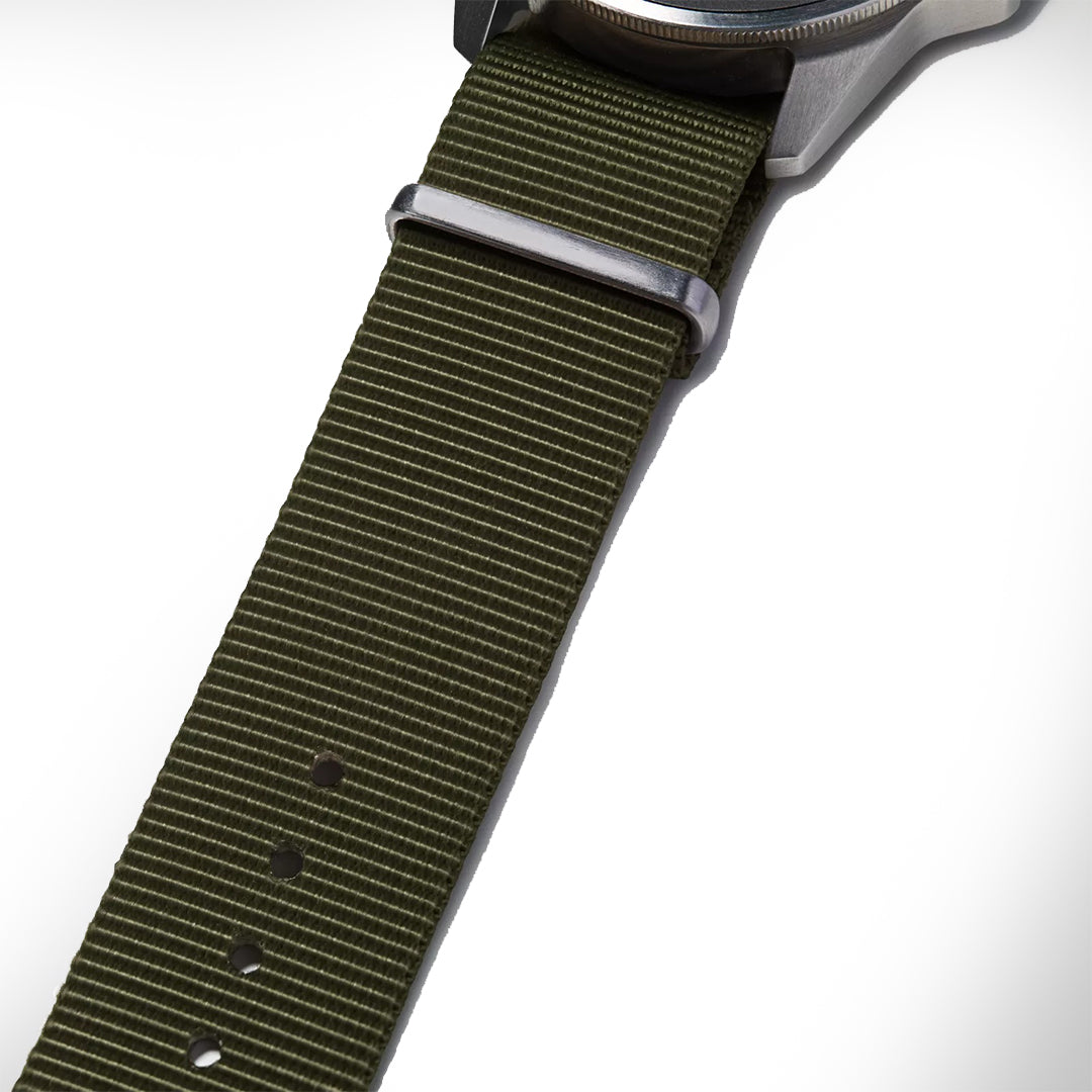 Unimatic Olive Drab Heritage Nato Steel Strap