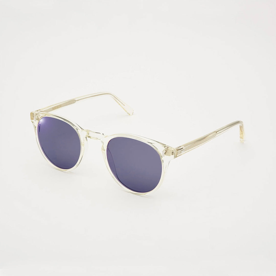 Blue Mirrored Lenses Quartz Cubitts Herbrand Sunglasses