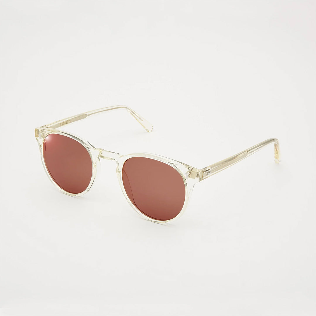 Red Mirrored Lenses Quartz Cubitts Herbrand Sunglasses