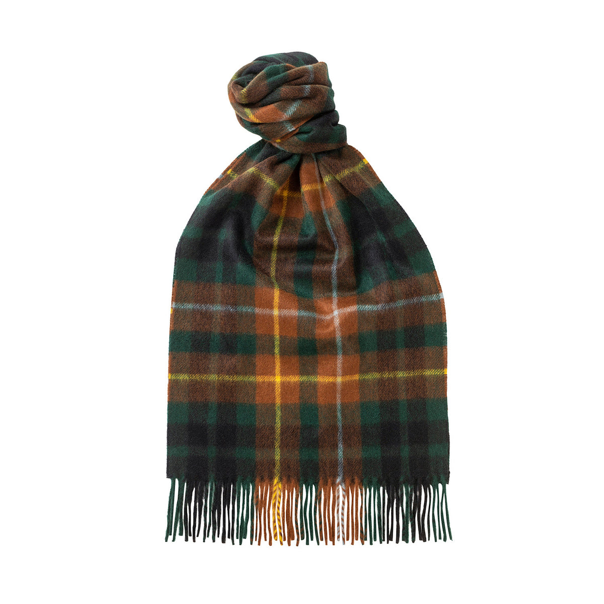 Bedale Check Cashmere Scarf