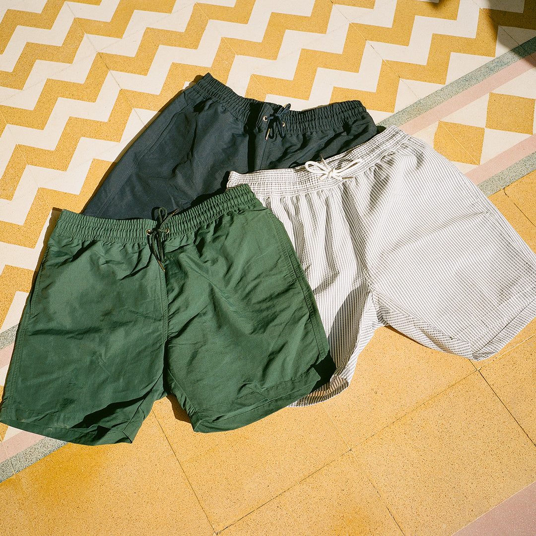 Burnham Green Tailored Swimming Trunks