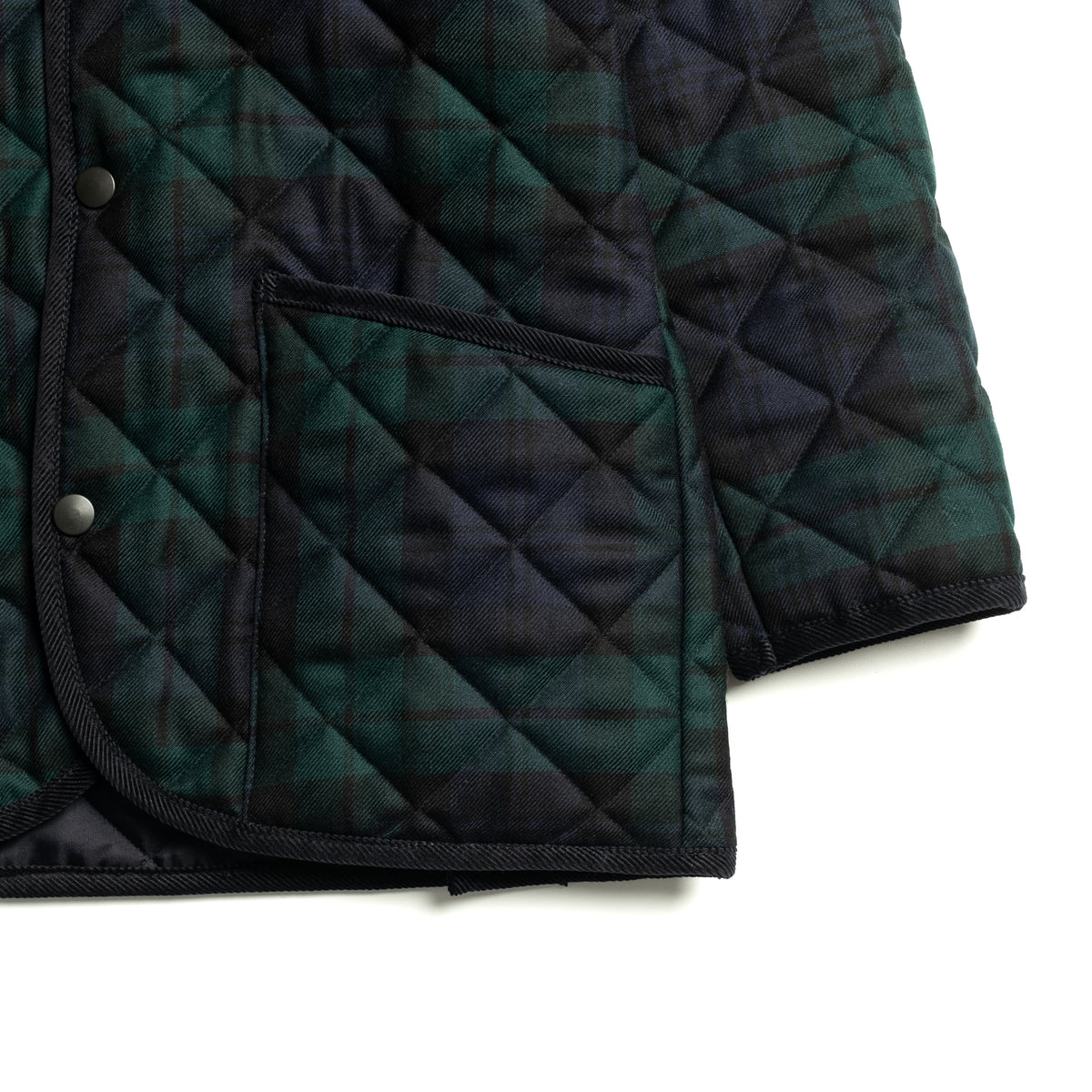 Blackwatch Wool Tailored Paddock Jacket