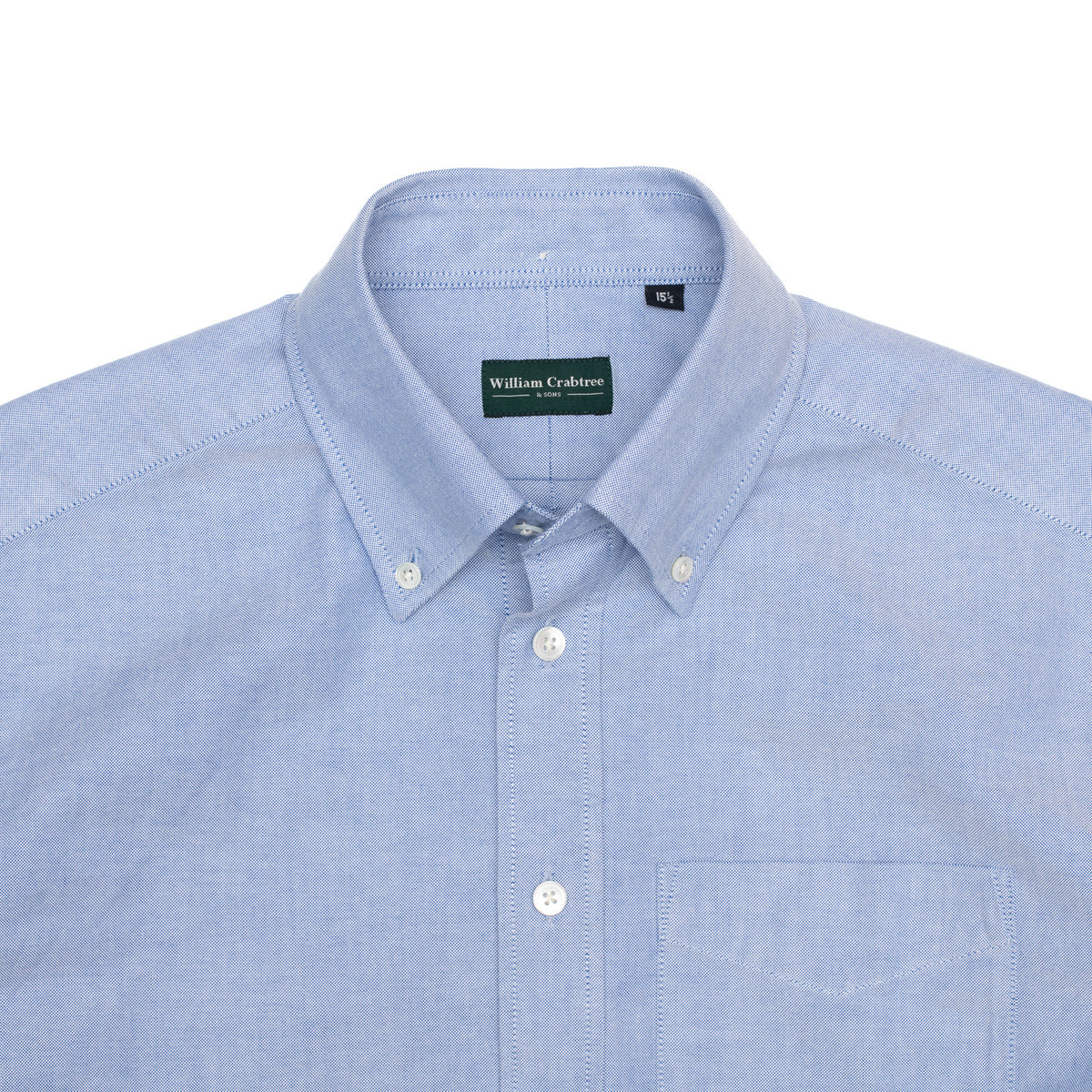 Blue Oxford Button Down Shirt