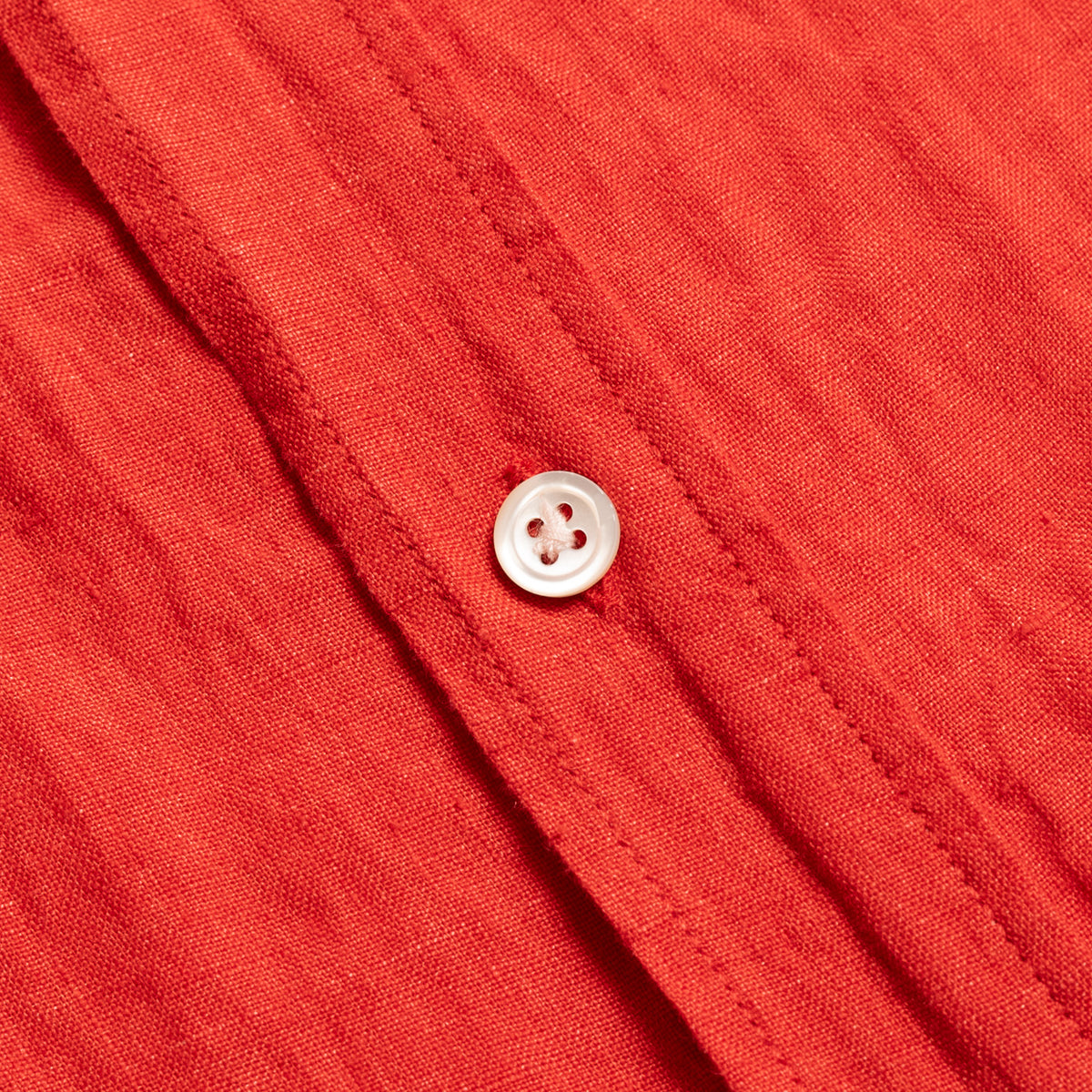 Burnt Orange Linen Shirt