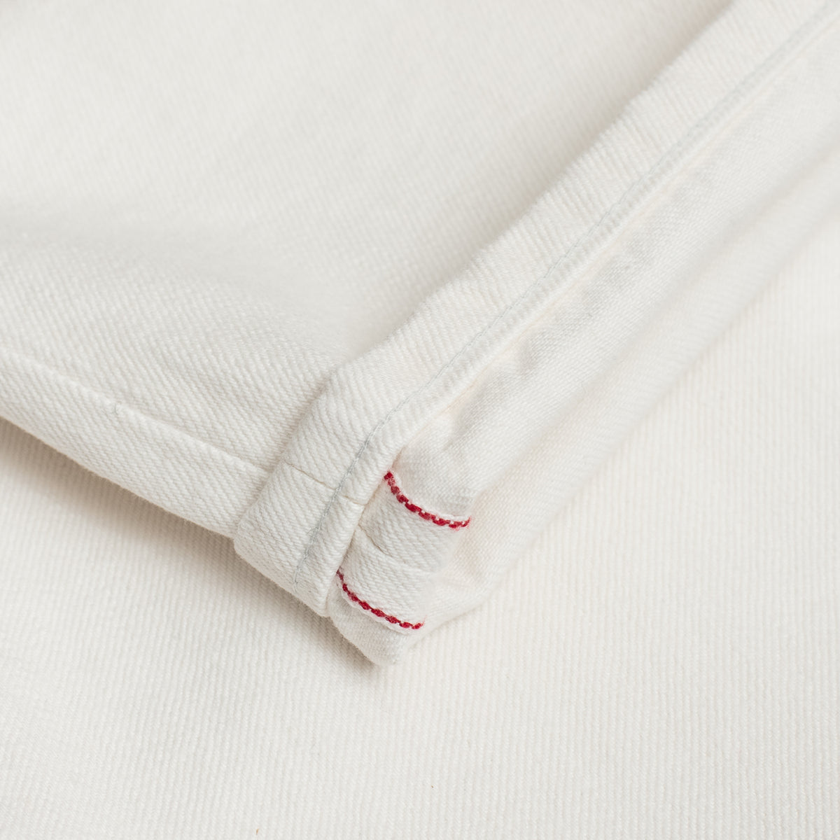 Ecru Japanese Selvedge Denim Jeans