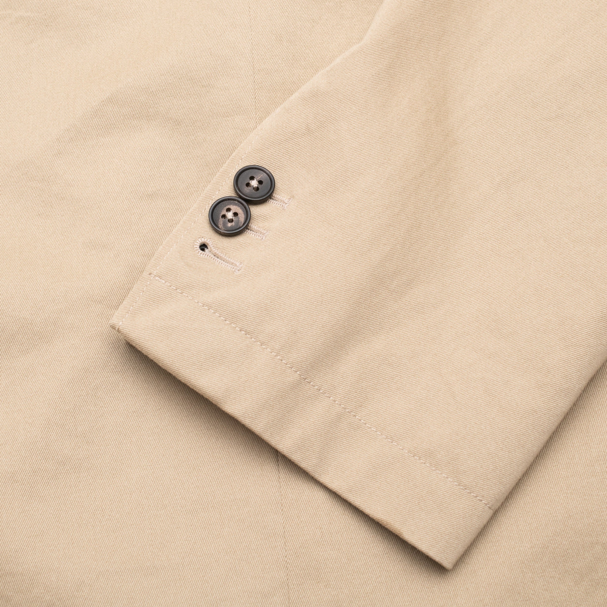 Khaki Washed Cotton Barbon Jacket