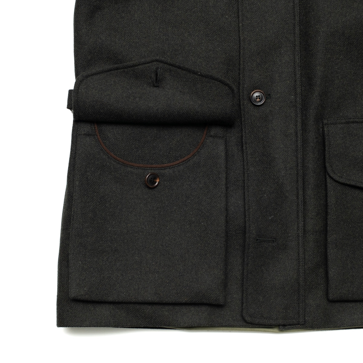 Loden Green Farington Field Coat