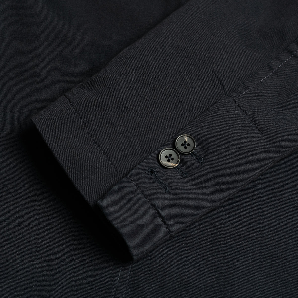 Navy Washed Cotton Barbon Jacket