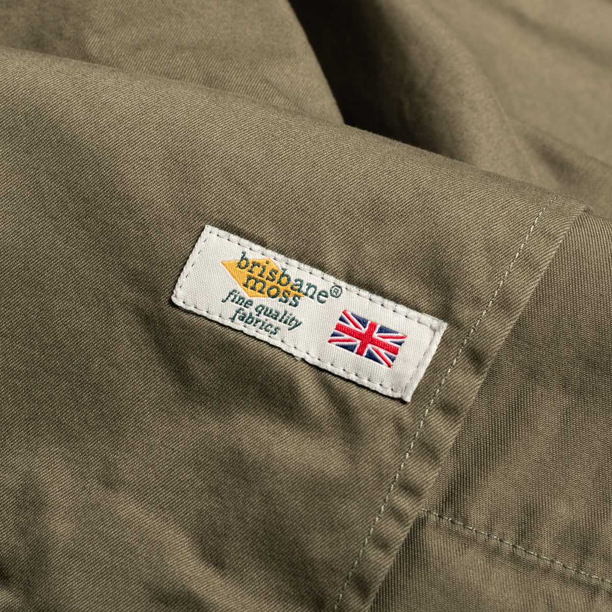 Olive Washed Cotton Barbon Jacket