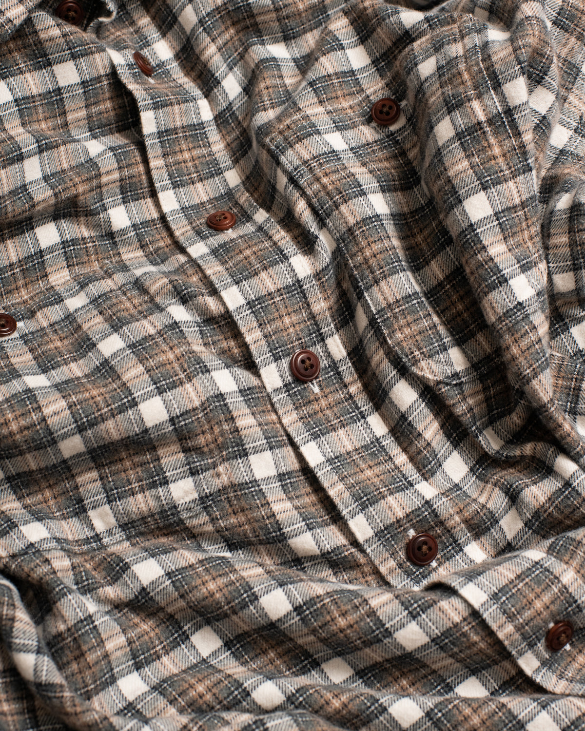 Otter & Steel Check Grizedale Brushed Workshirt