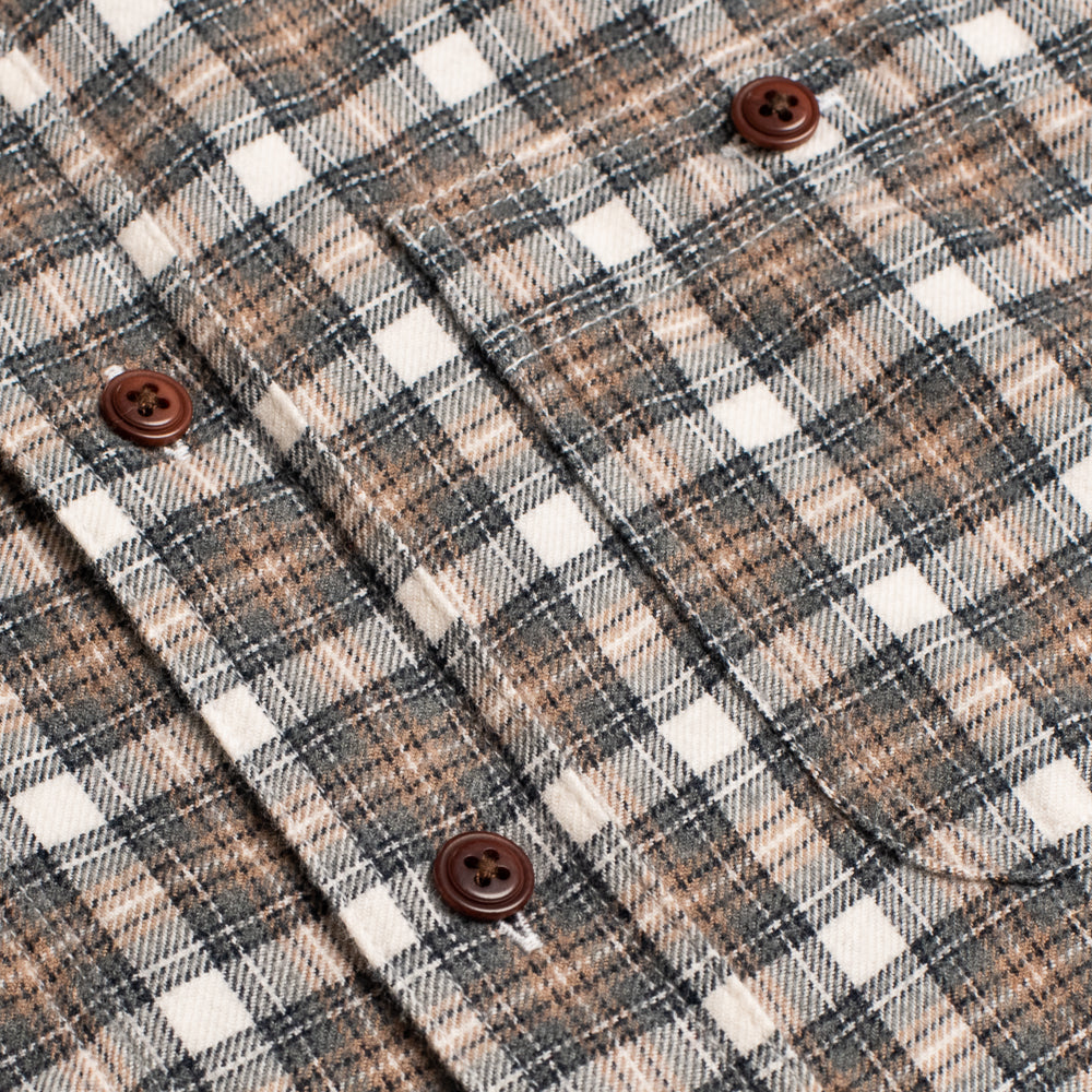 Otter & Steel Check Grizedale Brushed Workshirt