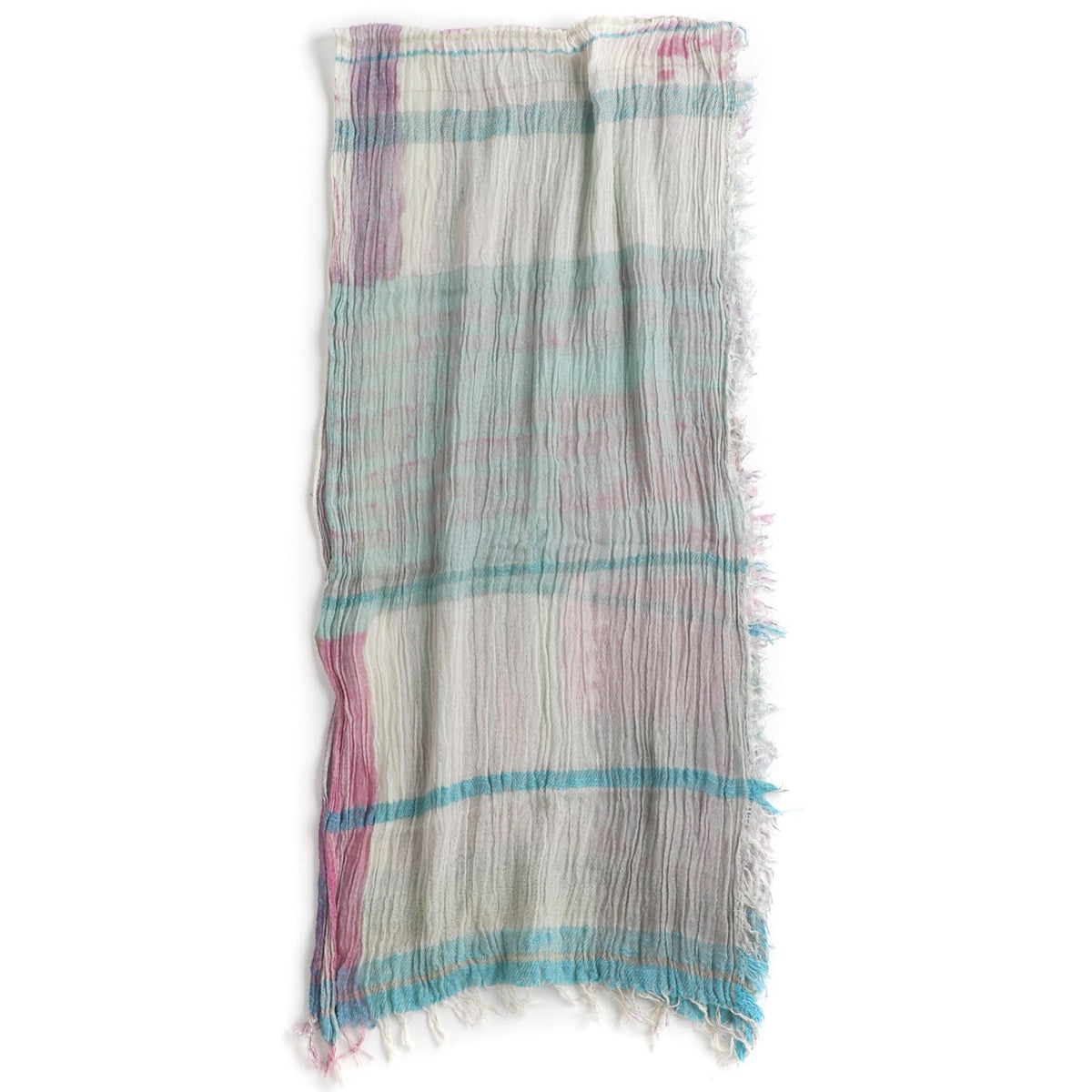 Soft Pastel Print Tamaki Niime Cotton Roots Shawl