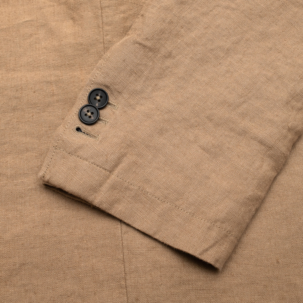 Taupe Washed Linen Jacket