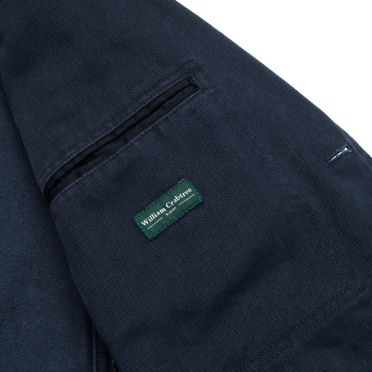 Washed Navy Winter Chino Jacket