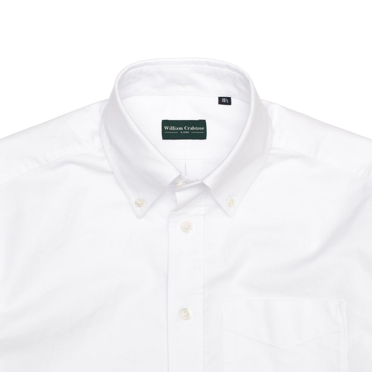 White Oxford Button Down Shirt