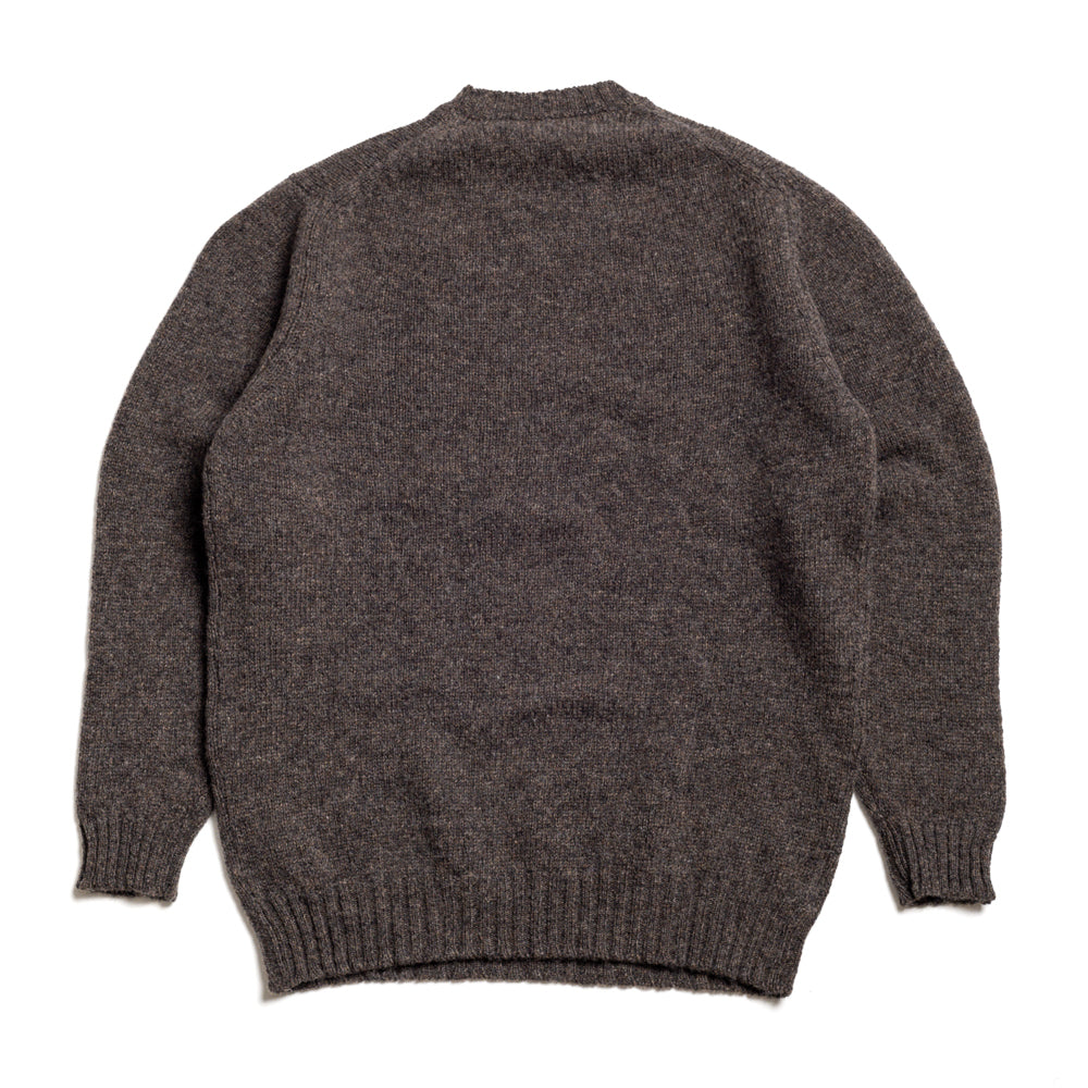 Bark Shetland Lambswool Crew Neck