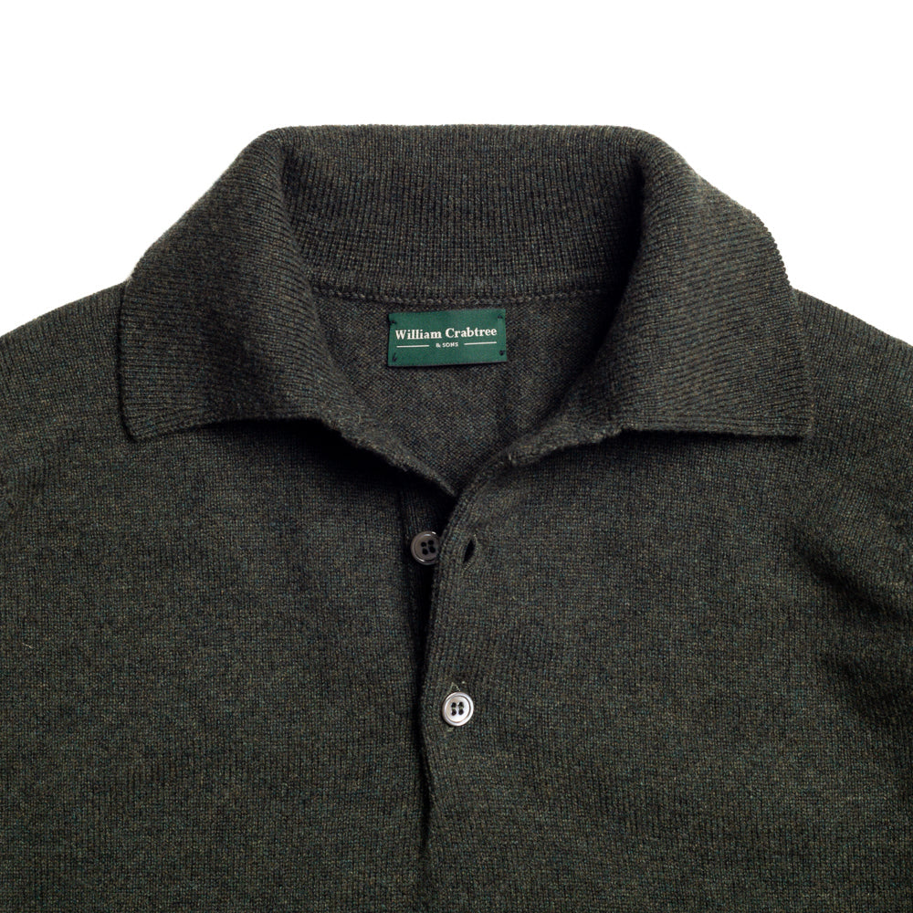 Seaweed 2 Ply Lambswool Sportshirt