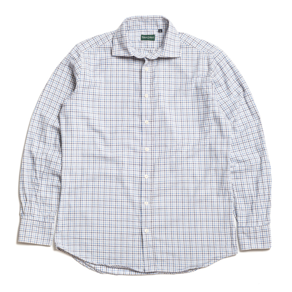 Tattersall Check Brushed Cotton Shirt