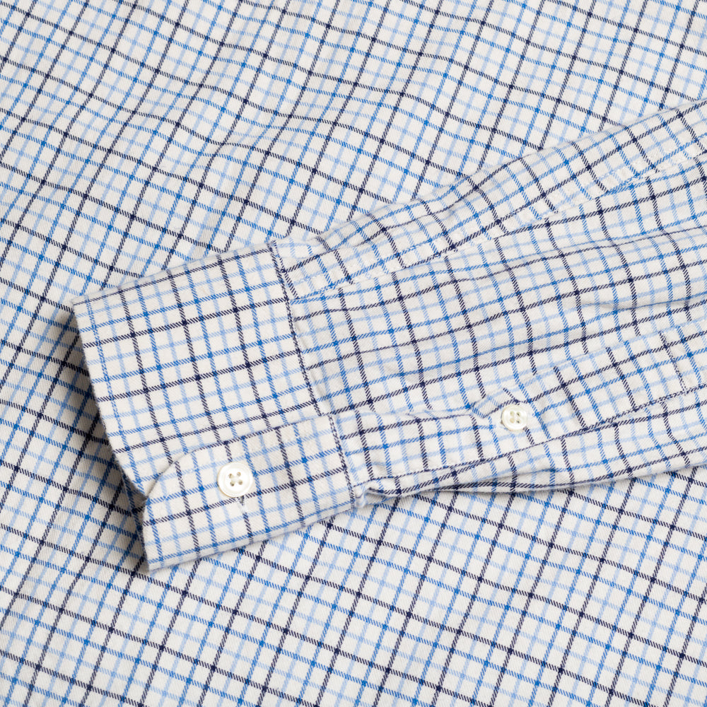 Tattersall Check Brushed Cotton Shirt