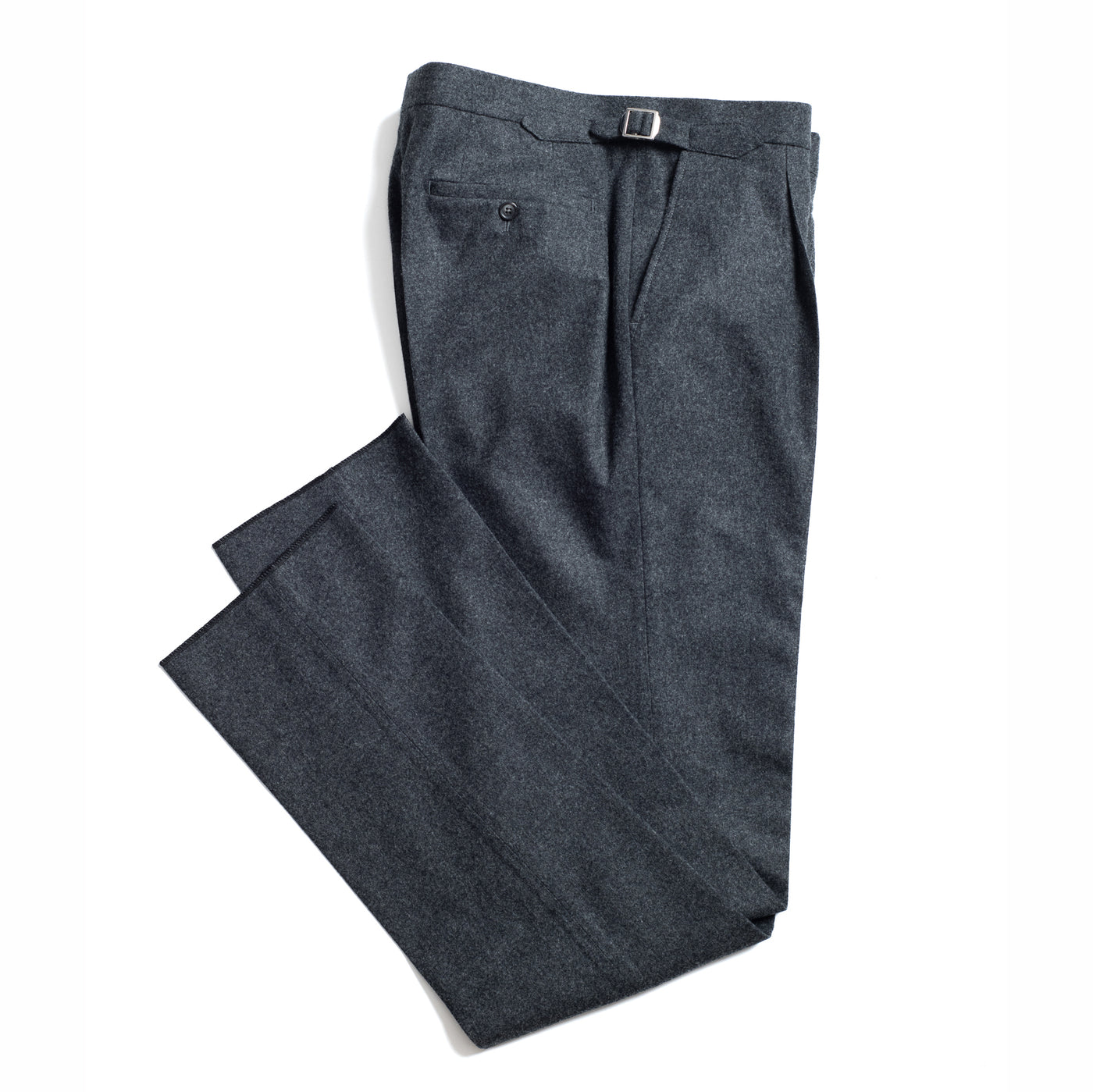 Wool flannel trousers dark grey  Weekend Max Mara