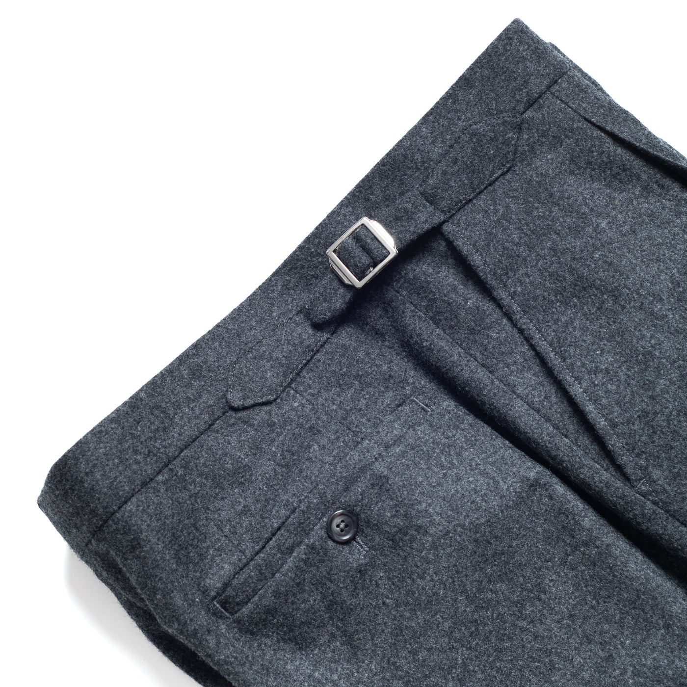 Light grey Flannel Trousers Soragna Capsule Collection  Made in Italy   Pini Parma