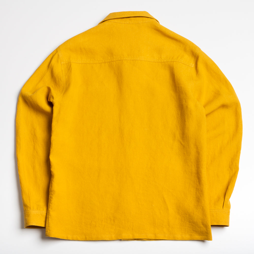 Turmeric 4 Pocket Linen Chore Jacket