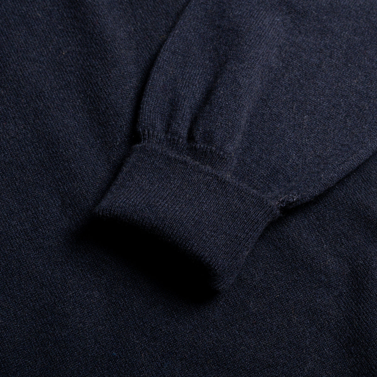 Navy 1 Ply Cashmere Sportshirt