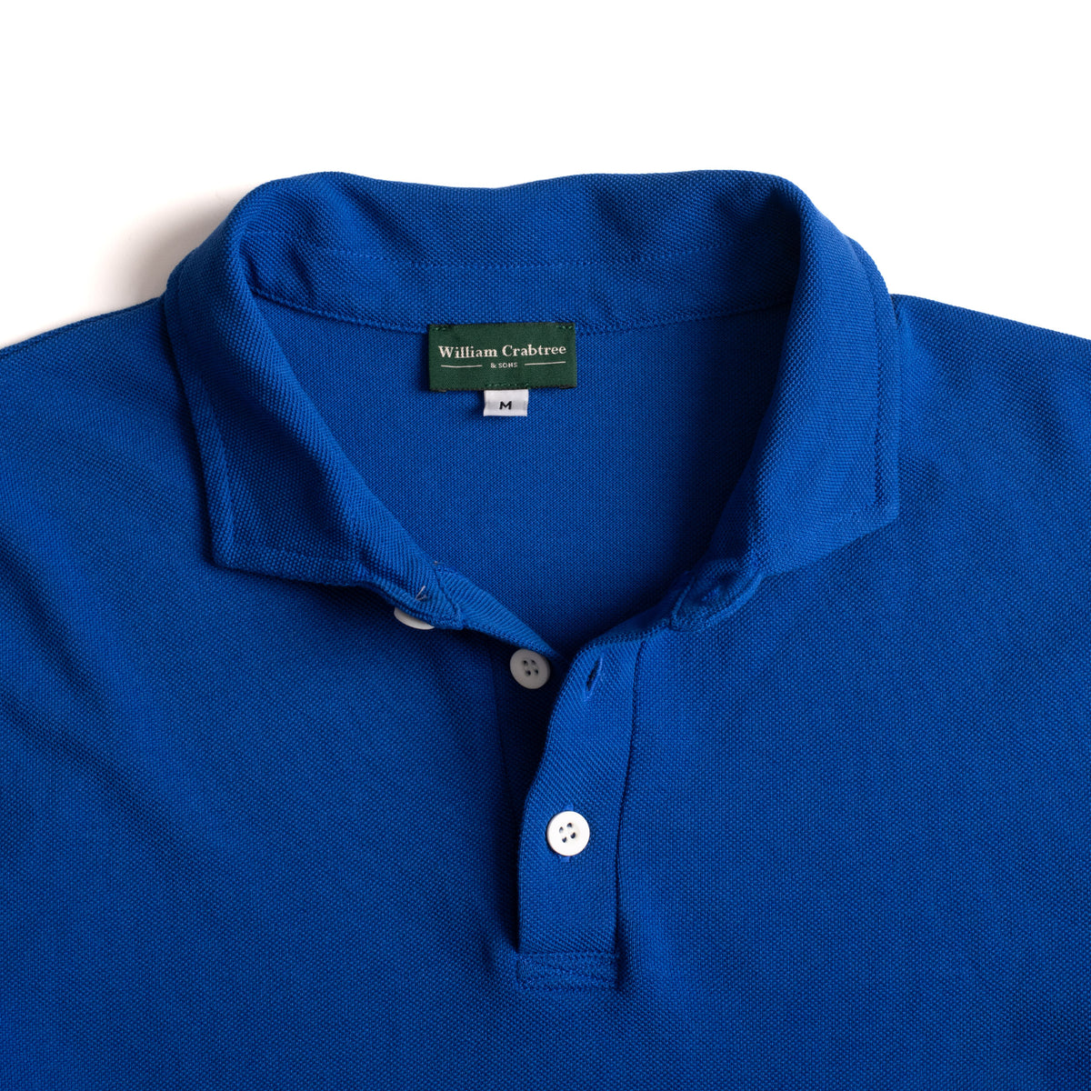 Royal Blue Long Sleeved Polo Shirt