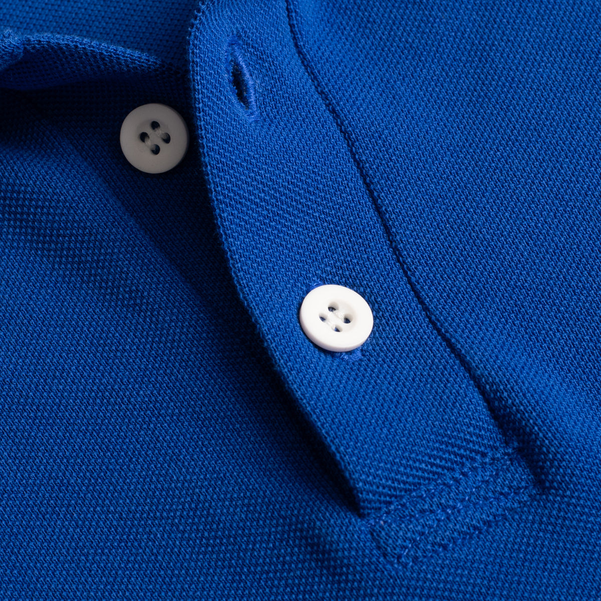 Royal Blue Long Sleeved Polo Shirt