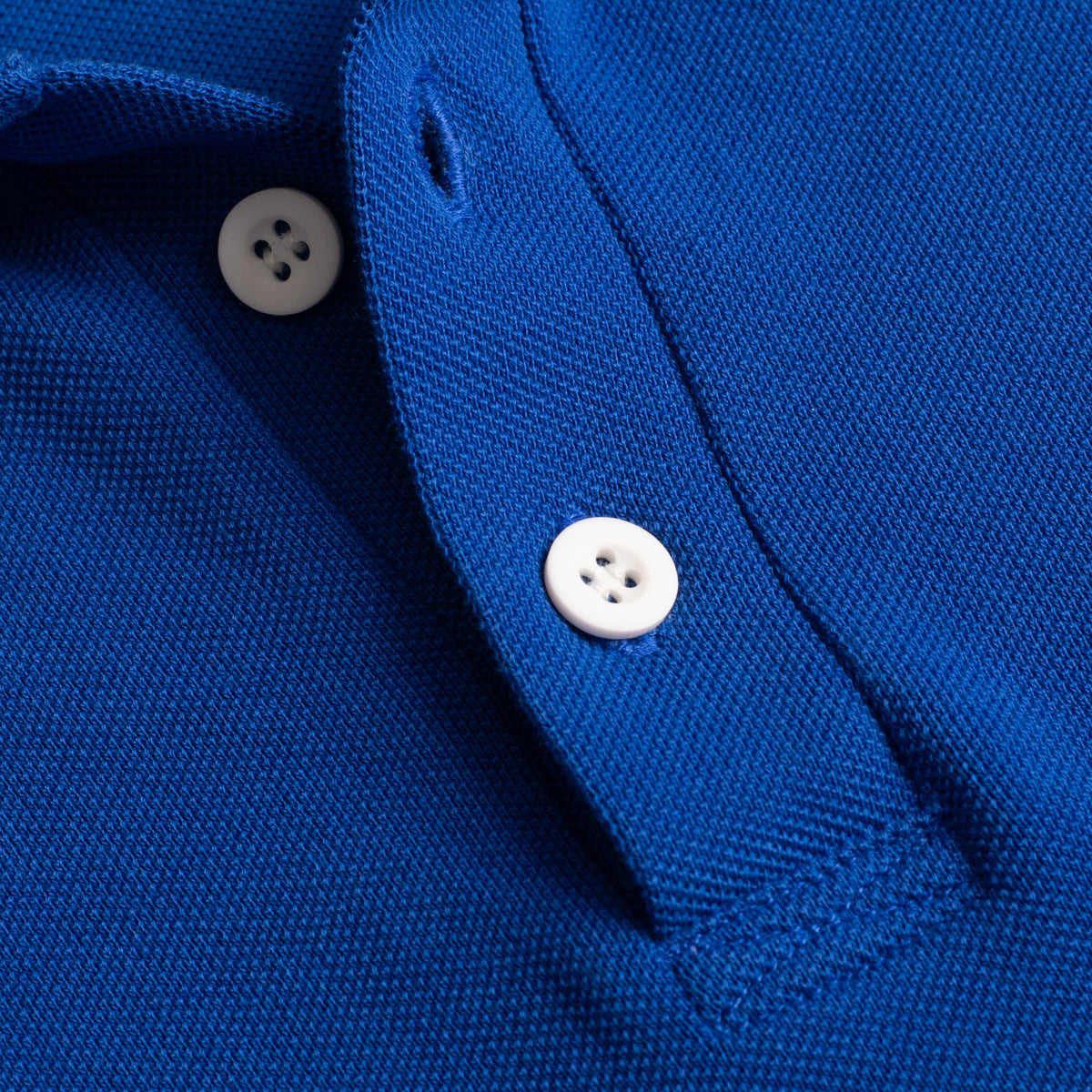Royal Blue Short Sleeved Polo Shirt