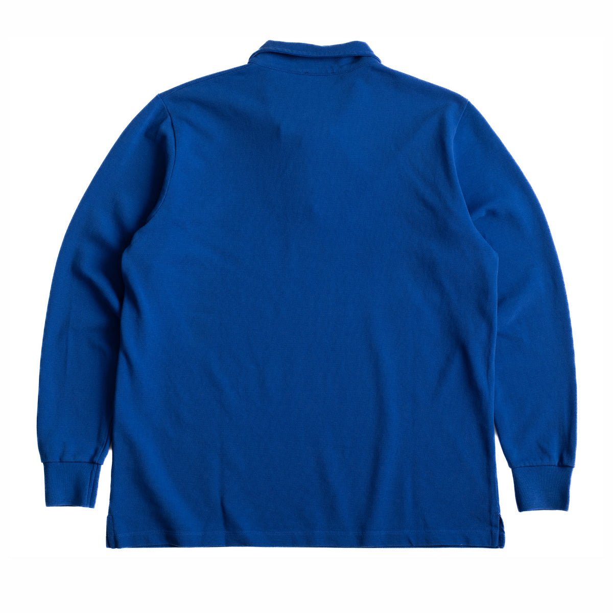 Royal Blue Long Sleeved Polo Shirt