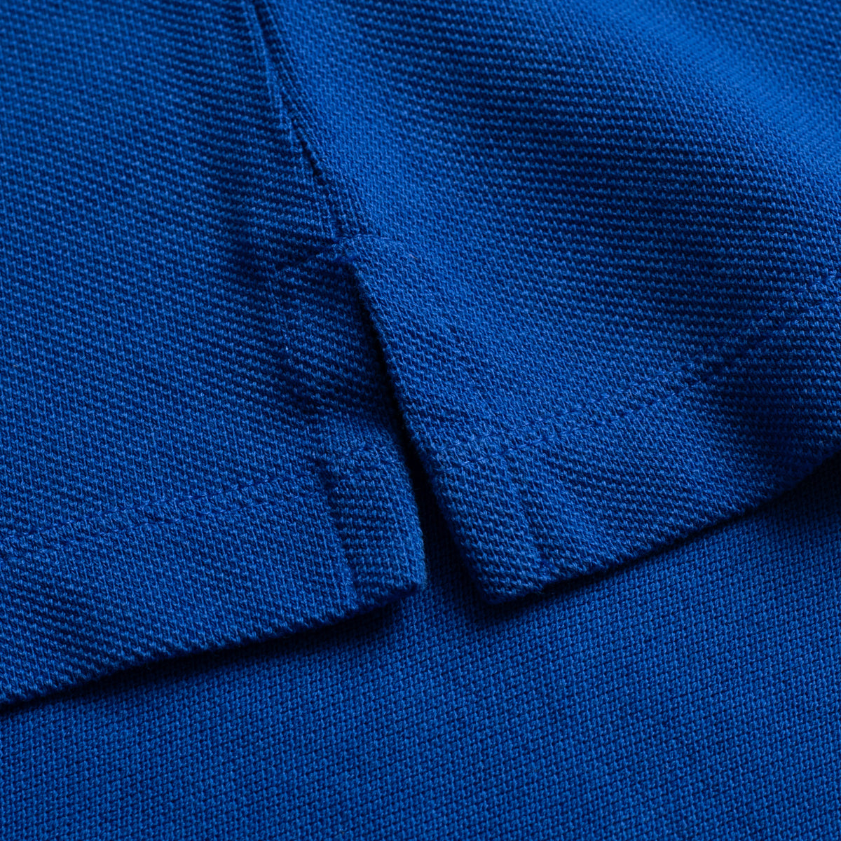 Royal Blue Long Sleeved Polo Shirt