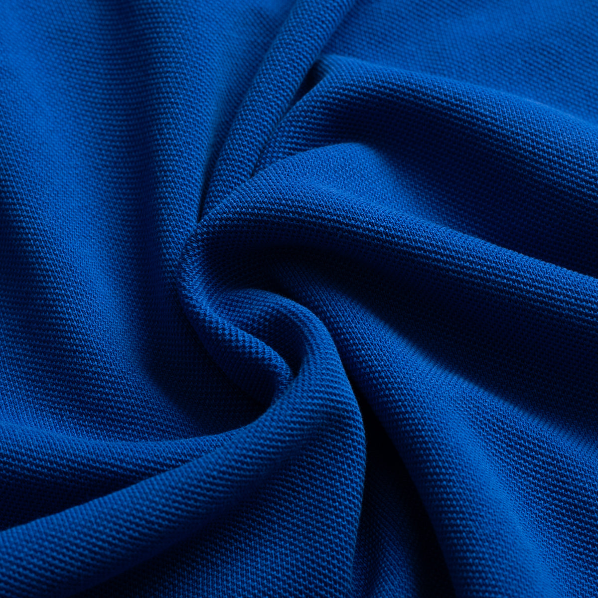 Royal Blue Long Sleeved Polo Shirt – William Crabtree & Sons