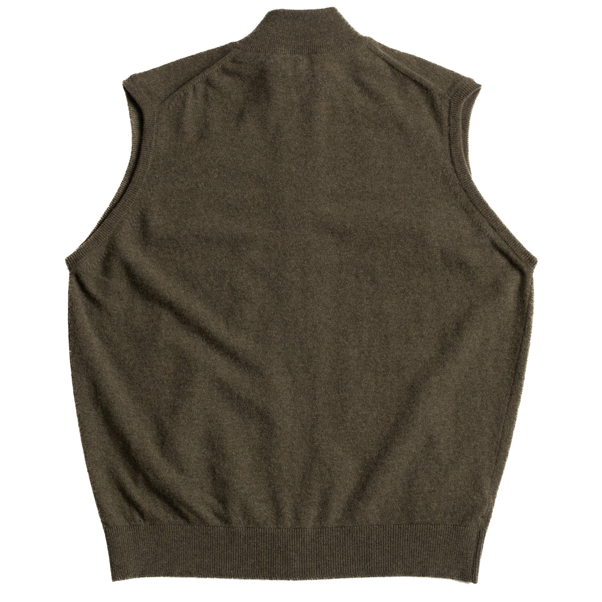 Olive Green Geelong Knitted Gilet