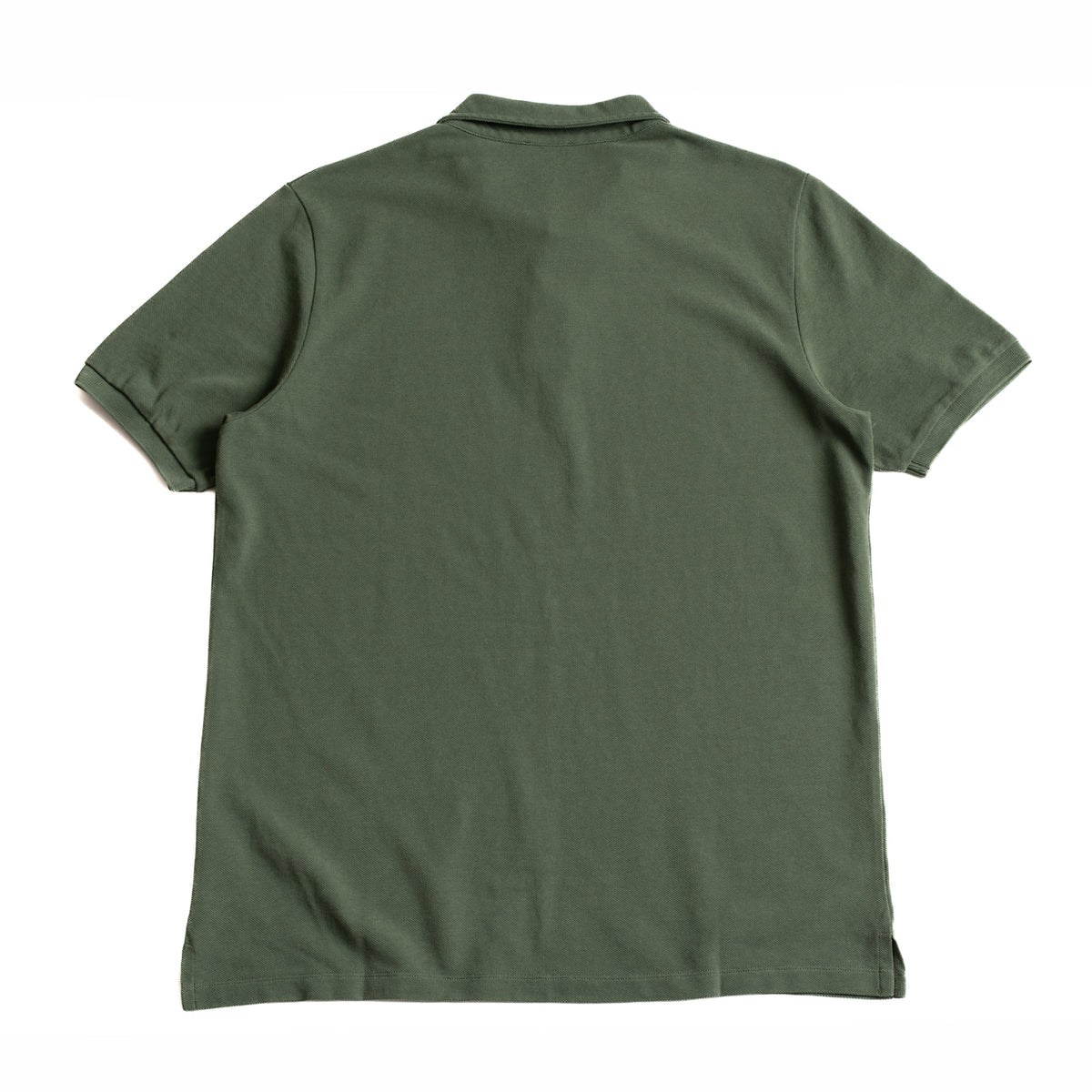 Olive Green Short Sleeved Polo Shirt