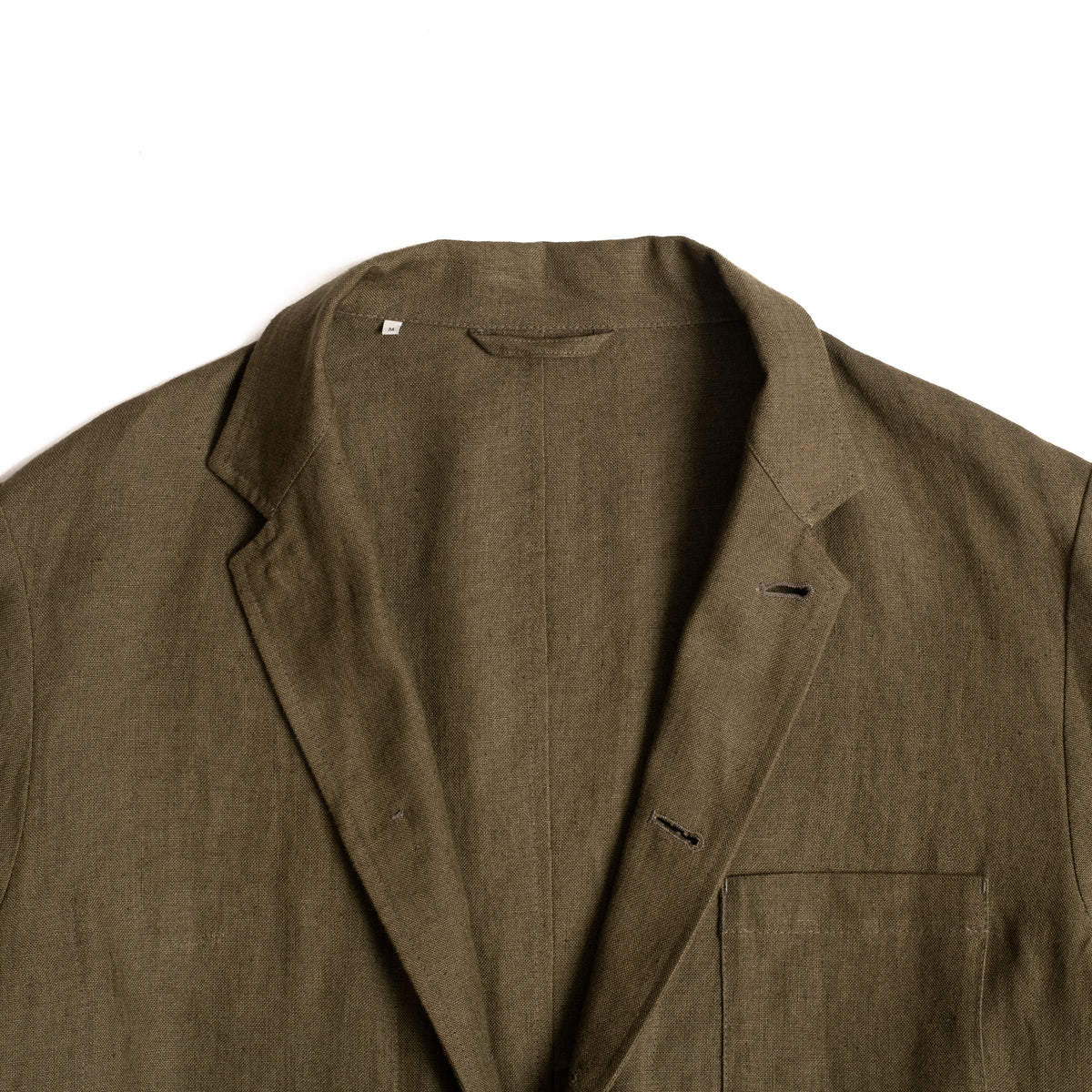 Olive Linen Lowgill Work Jacket