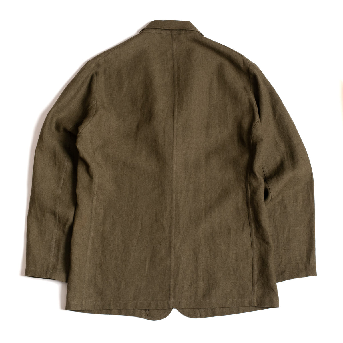 Olive Linen Lowgill Work Jacket