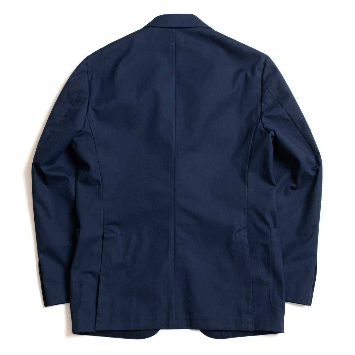 Blue Cotton Twill Sports Jacket