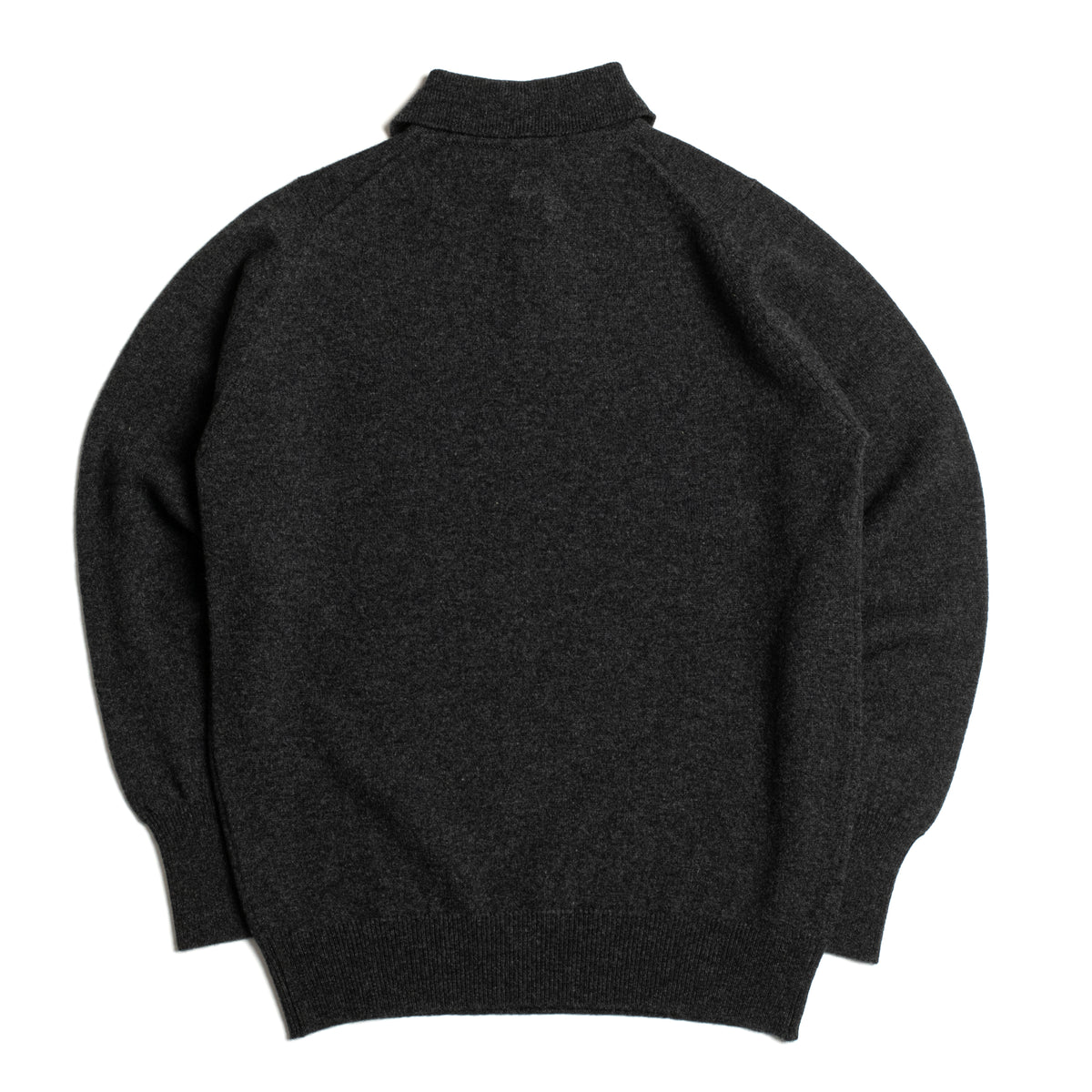 Charcoal 2 Ply Lamsbwool Sportshirt