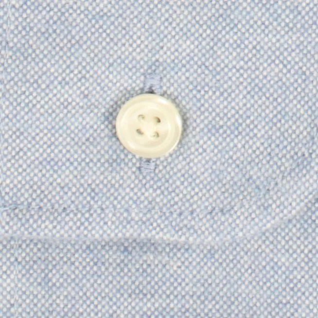 Brushed Cotton Semi Spread Collared Shirt