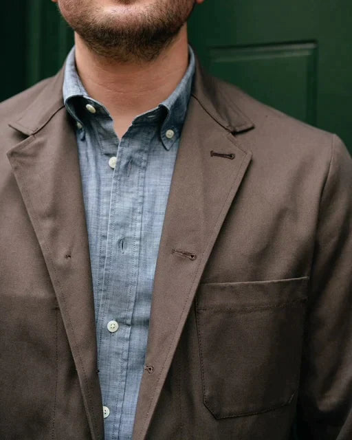 Chocolate Lowgill Work Jacket