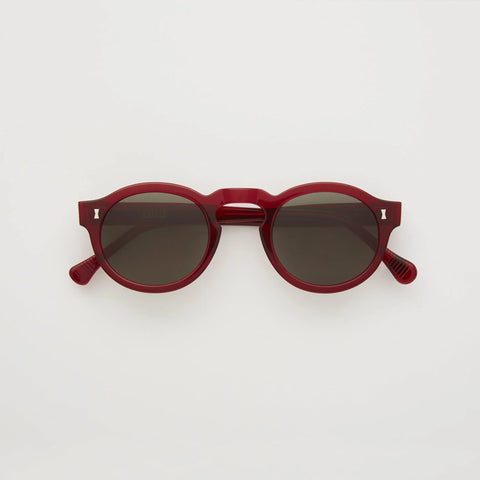 Burgundy Cubitts Langton Sunglasses